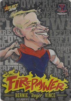 2015 Select AFL Champions - Firepower Caricatures #FC35 Bernie Vince Front